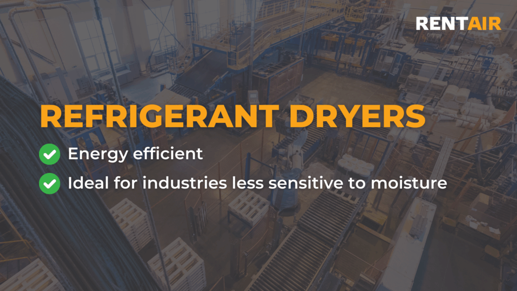 Refrigerant air dryers